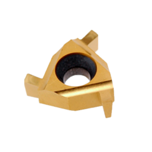 Flat mounting internal & external grooving insert